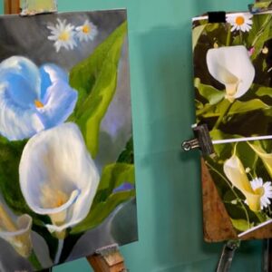 Georgia oKeeffe Flowers - Class - Recording - Week 2